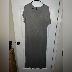 Grey maxi dress